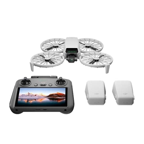 DJI Flip Fly More Combo com controle DJI RC 2 de tela integrada e três baterias