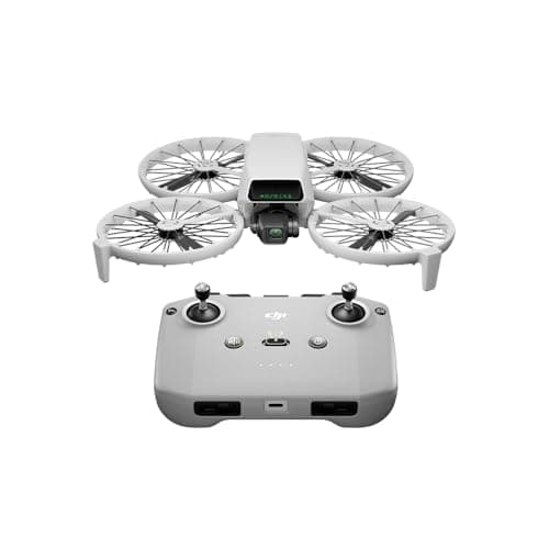 DJI Flip, drone dobrável sub-250g com câmera de 48 MP e protetor de hélice total