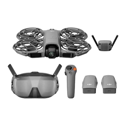 DJI Neo 2 Fly More Combo com DJI RC Motion 3 e DJI Goggles N3 na caixa