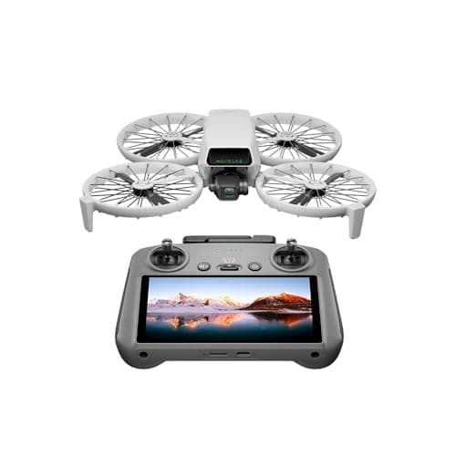 DJI Flip Standard com tela, drone dobrável com proteção de hélice de cobertura total