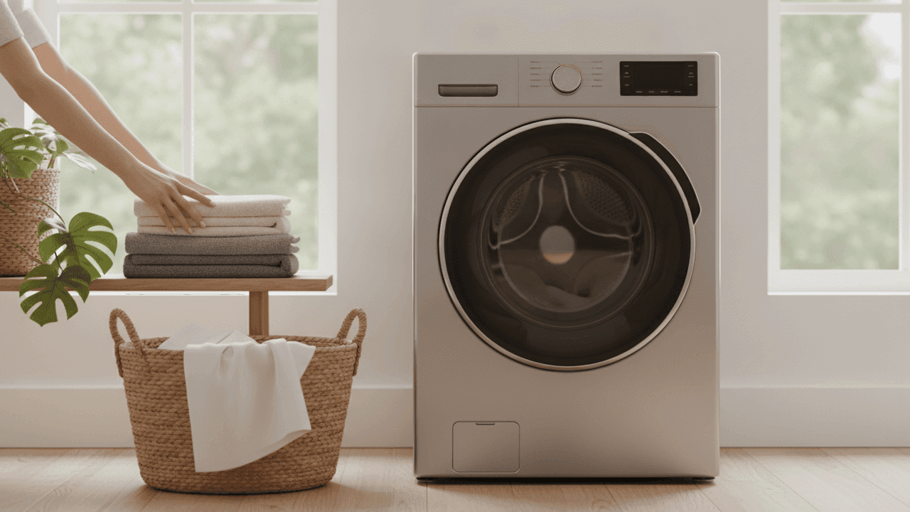 Como escolher uma máquina de lavar: capacidade em kg, frontal vs top load, RPM e lava e seca