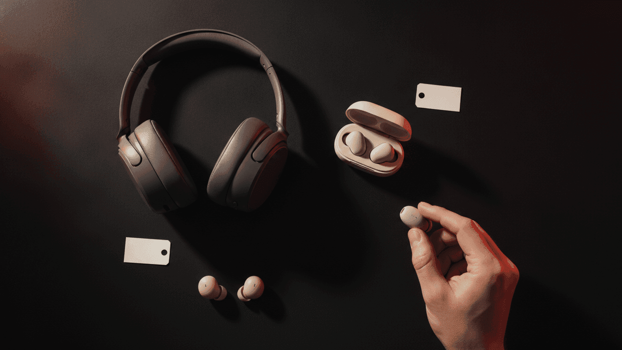 Fone de ouvido na Black Friday 2026: histórico real de desconto de AirPods, Sony, JBL e TWS baratos — vale a pena esperar?