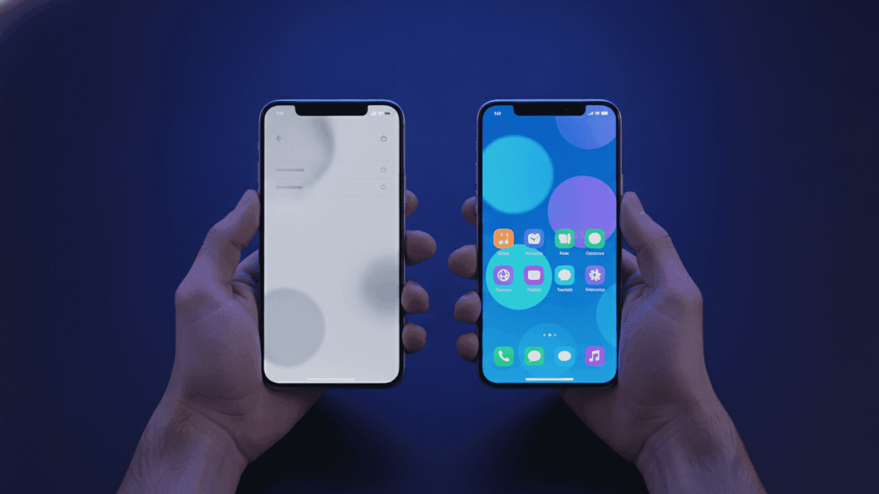Comparativo de ecossistema iPhone iOS vs Samsung Galaxy Android One UI em 2026