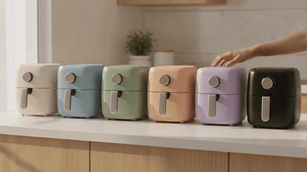 Air fryers de até R$ 300 comparadas por capacidade, potência e garantia declarada