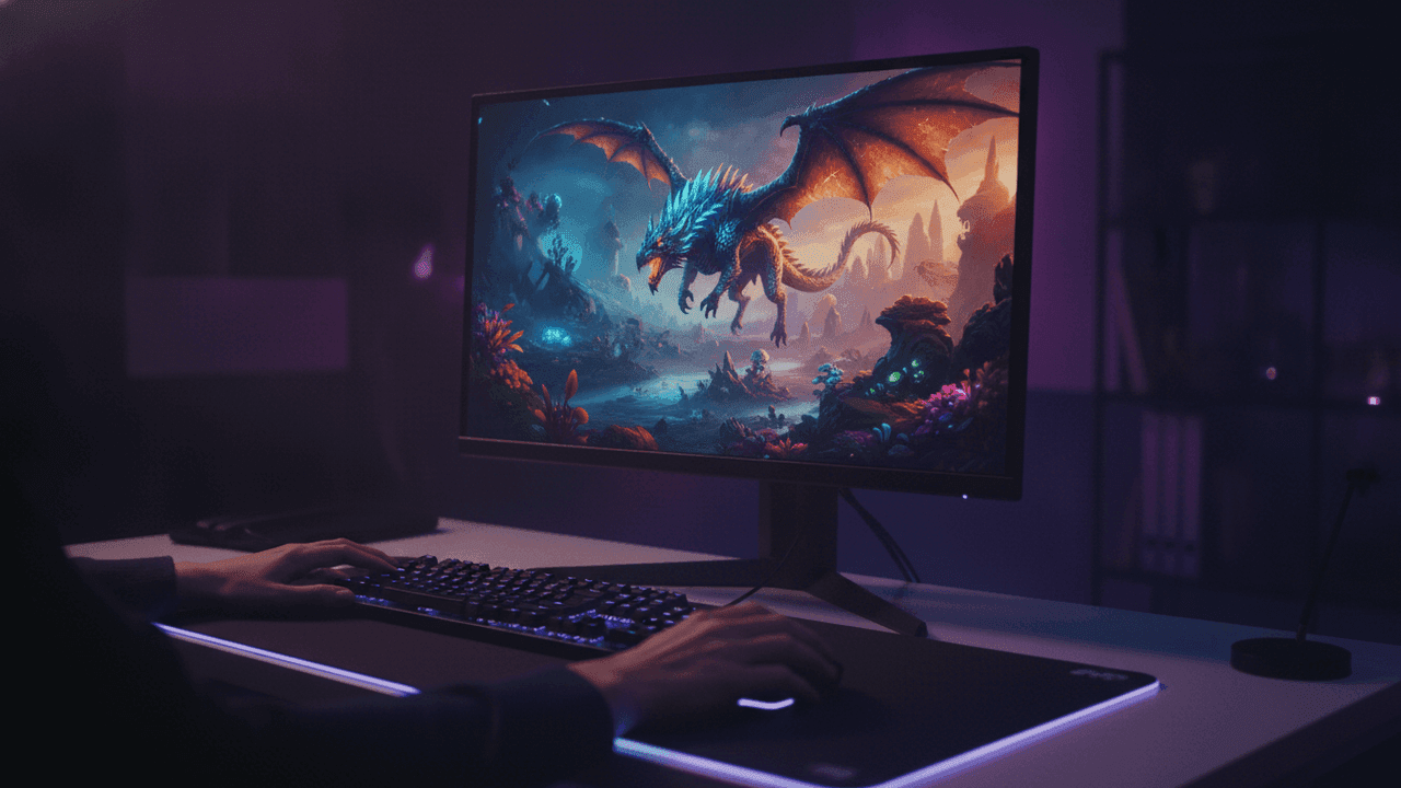 Os melhores monitores gamer de 2026 comparados: taxa de atualização, painel e resolução