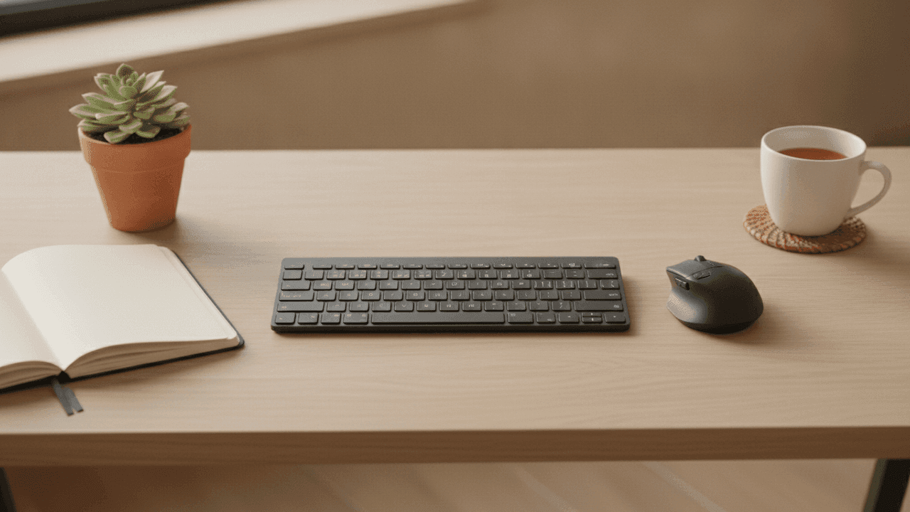 Os melhores teclados e mouses sem fio para escritório de 2026 comparados: conforto, ruído e bateria