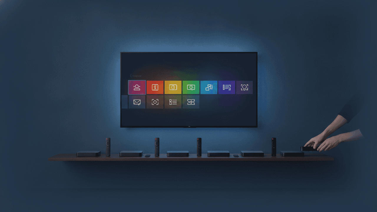 Os melhores TV Box e conversores smart de 2026 comparados: Fire TV Stick, Chromecast, Roku e TV Box Android