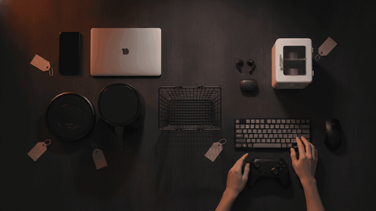 O que comprar na Black Friday 2026 — guia por categoria com o desconto histórico real de celular, notebook, air fryer, fone, robô aspirador, eletrodoméstico, console e PC gamer