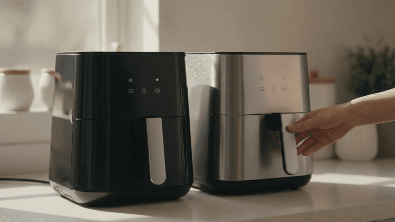 Philips Walita RI9252 e Mondial Family AFN-40 comparadas lado a lado pela equipe Buskando em 2026