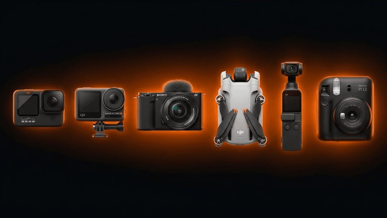 Melhores câmeras e drones para comprar no Amazon Prime Day 2026 — GoPro, DJI, Sony, Fujifilm