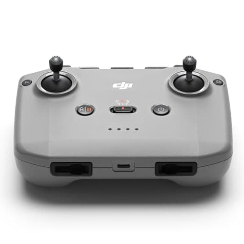 Controle Remoto DJI RC-N3, modelo sem tela que usa o celular do piloto como monitor