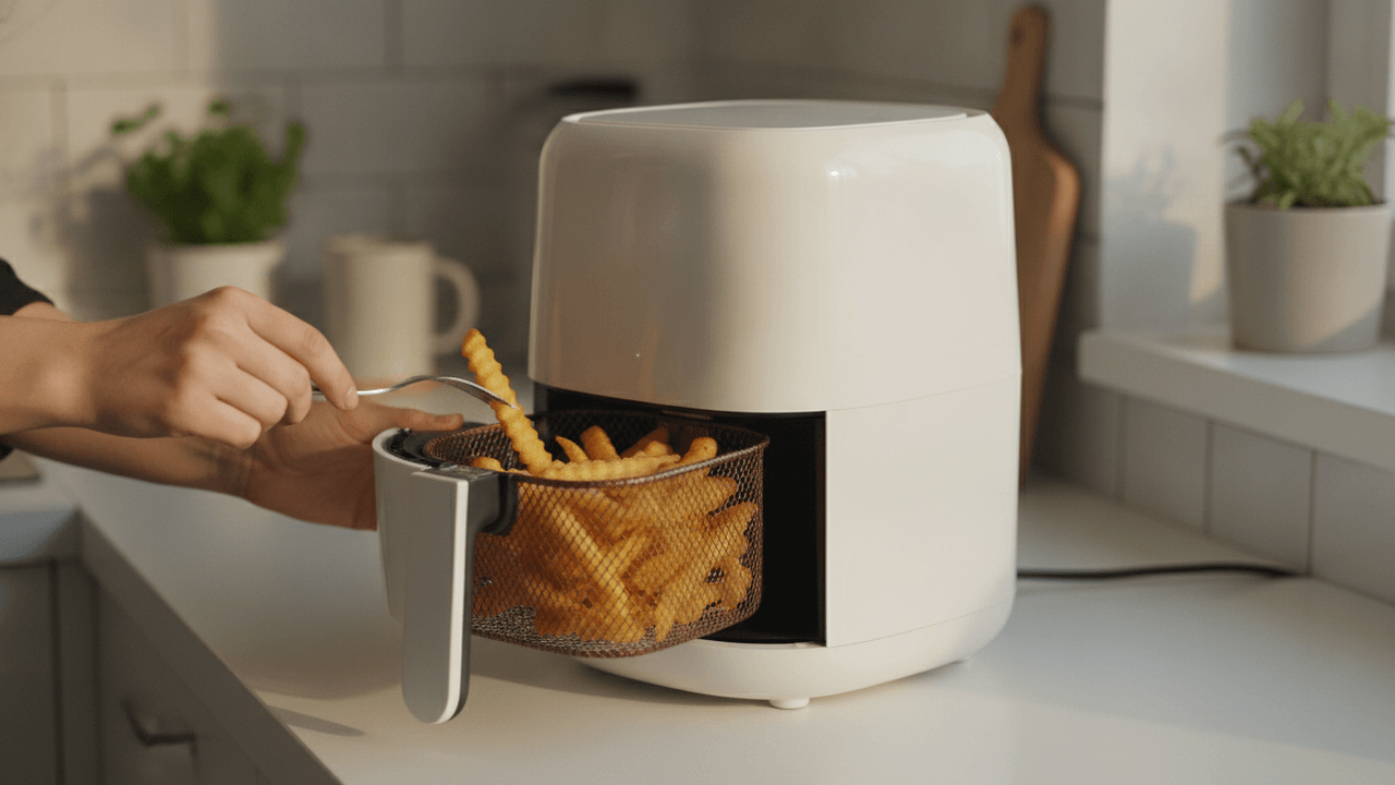 Melhor Air Fryer Pequena 2026: 5 Modelos de até 4L (1-2 Pessoas)