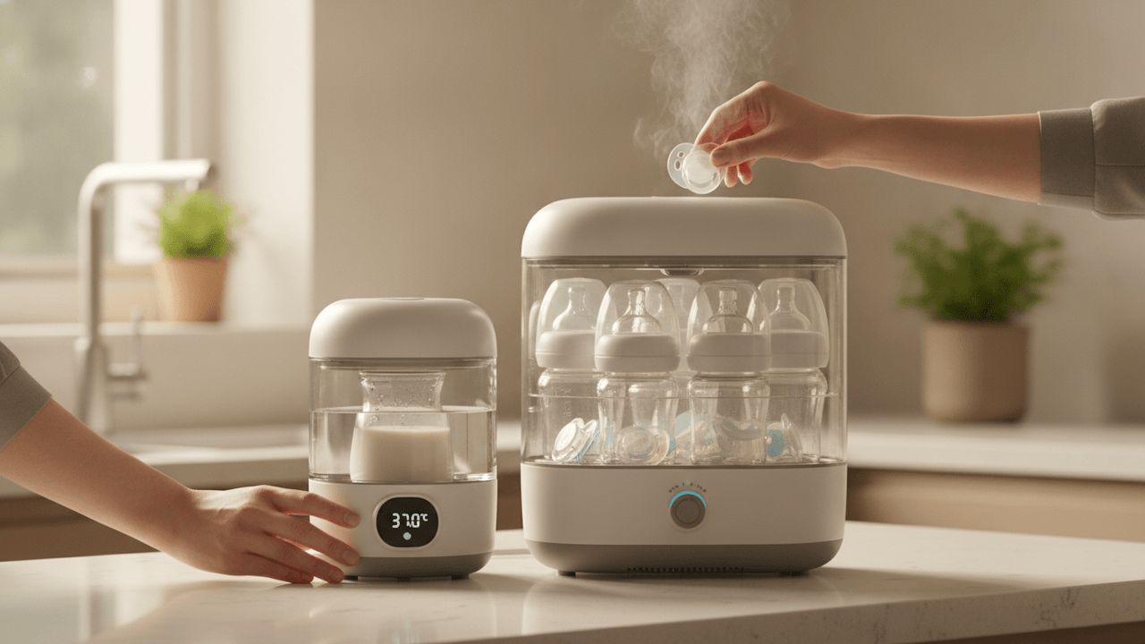 Aquecedor e Esterilizador de Mamadeira: 7 de 2026