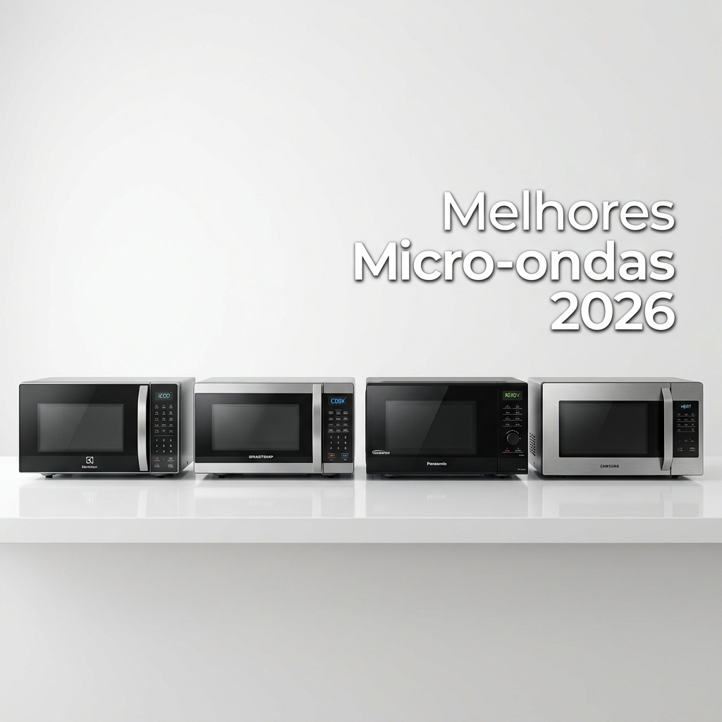 Melhor Micro-ondas 2026: 8 Testados por Litros, Potência e Tecnologia